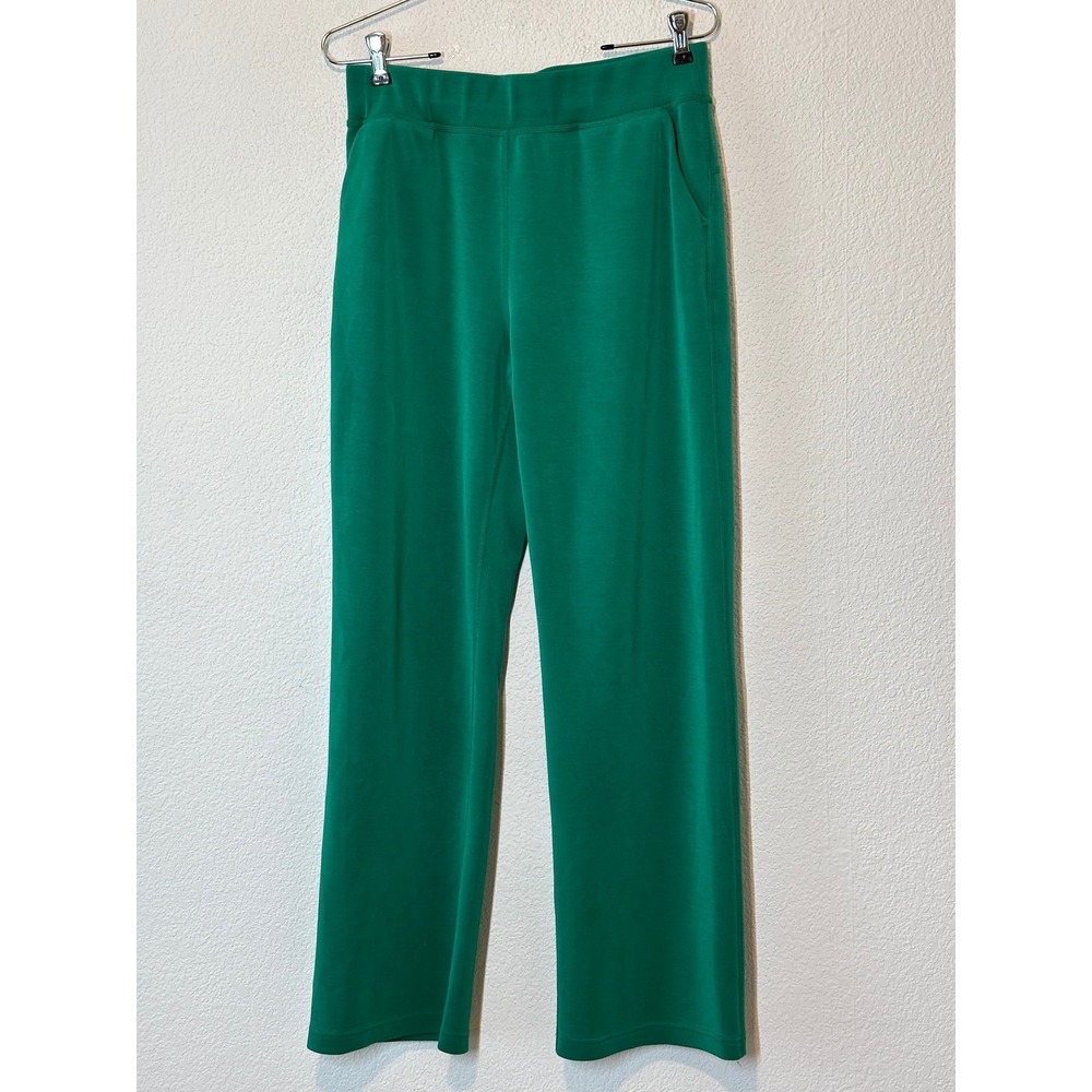 Lilly Pulitzer Luxletic Weekender Mid-Rise Pant Green Straight Leg Small